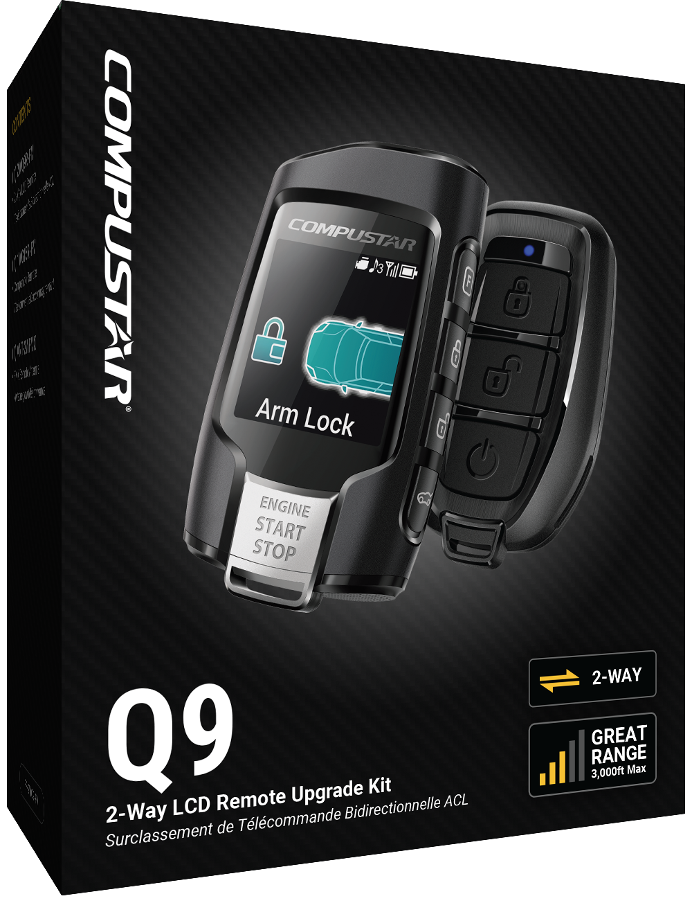 Compustar 2-Way Q9 FM Remote Kit - SFK Auto Customs Default Title