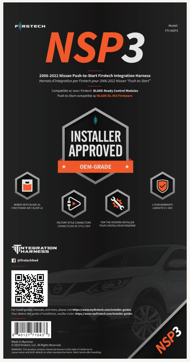 FTI T-Harness for Nissan and Infiniti PTS Models 2009 to 2017 - SFK Auto Customs Default Title