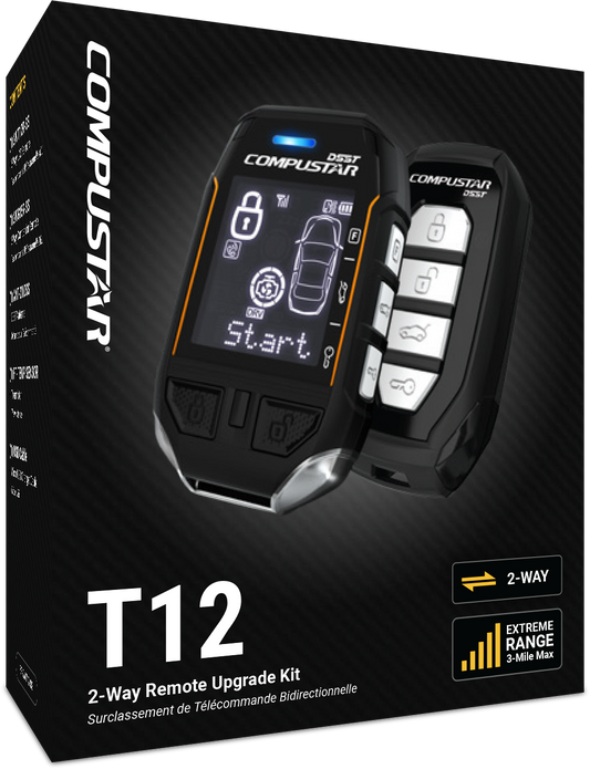 Compustar 2 x 2 Way DSS Remote Kit 3 Mile Range - SFK Auto Customs Default Title