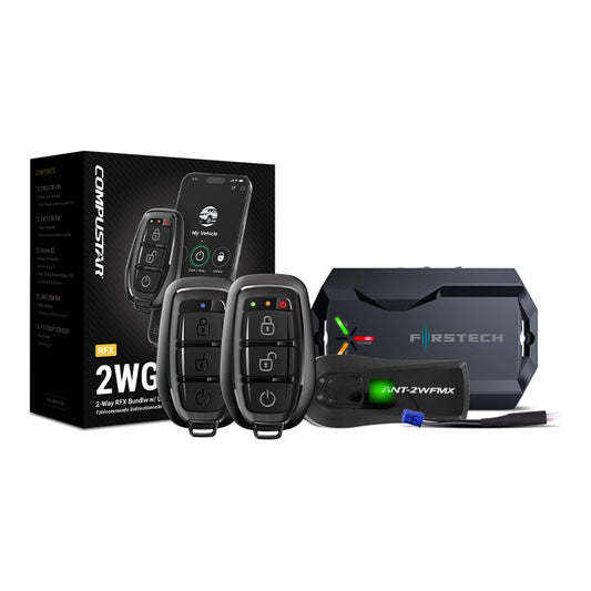 Compustar 2 Way 3B LED FM RF Kit 3000' Range with Drone X2 - SFK Auto Customs Default Title